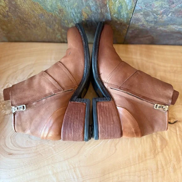 A.S. 98 Olin boots. 39 (8.5-9) Calvados (British tan) Unique Euro line. - Picture 9 of 14